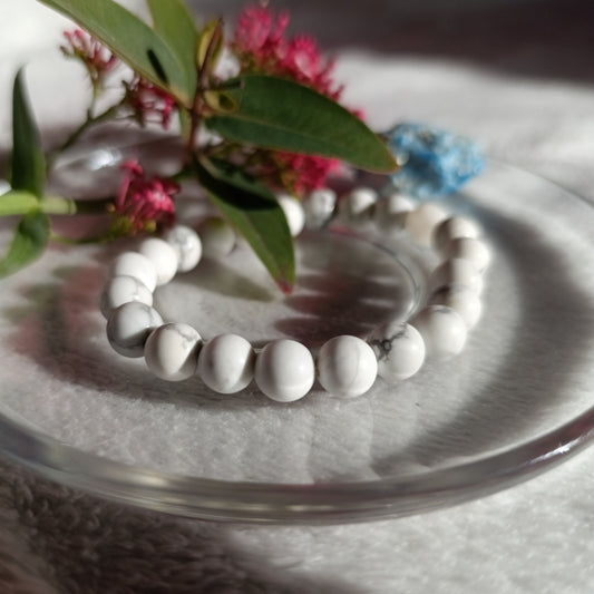 Bracelet Howlite - 8mm